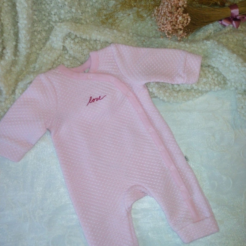 Pink Baby One Piece